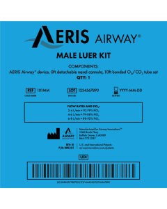 AERIS AirwayTM Male - Male Luer Kit *